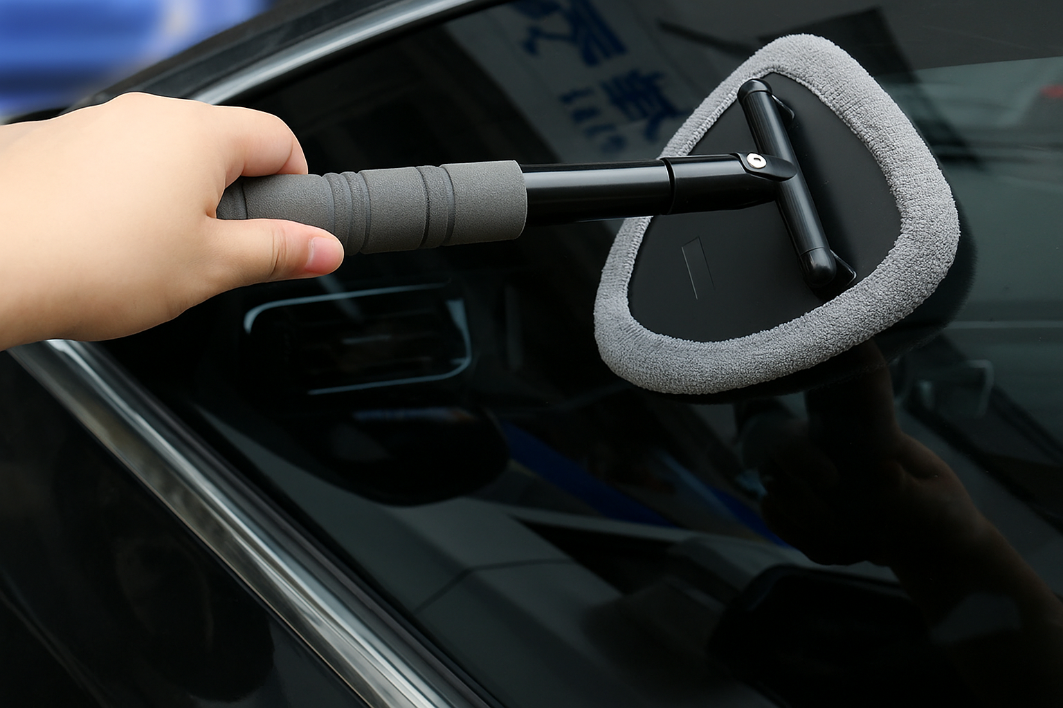 ClearView™ 360 – Limpiador anti-vaho para coche | Parabrisas limpio en 10 s