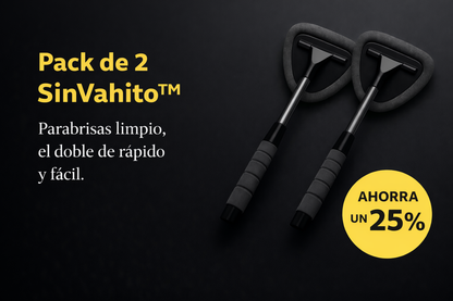 SinVahito™ 360 Parabrisas limpio, visión total, sin vaho, sin drama.